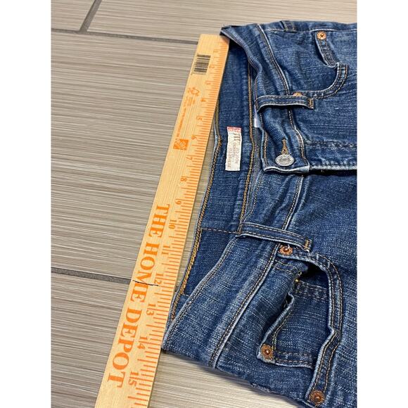 y2k grunge streetwear 00s 90s Levi’s 512 perfectly slimming bootcut jeans sz 12m - Picture 7 of 12